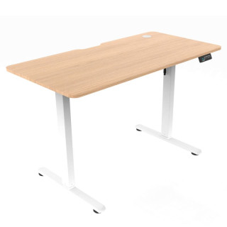 Ergonomický stôl s reguláciou výšky 120x60, melamín, dub