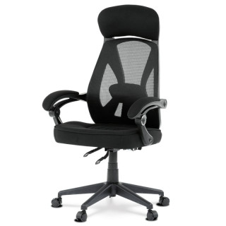 Moderné designové kreslo v čiernom prevedení
