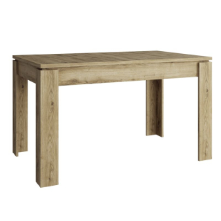 Rozkladací stôl, 132-175 cm, dub navarra