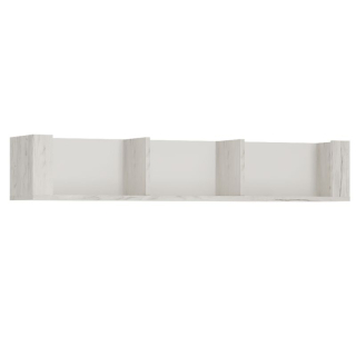 Polica typ 61, biela-craft