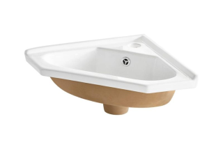 Umývadlo CMD CORNER WHITE 41 UM-9068/CL3110 biela