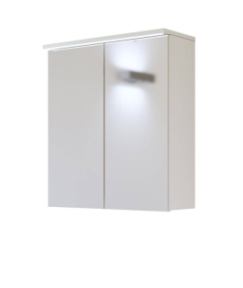 Kúpeľňová skrinka WHITE 840 biela/biely vysoký lesk