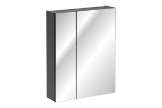 Skrinka do kúpeľne 840 Sivá diamantová