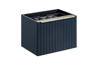 Skrinka do kúpeľne 82-80-C-2S modrý indigo
