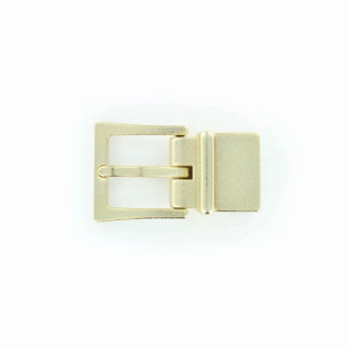 Kovová obojstranná pracka BRUSH GOLD, 25mm, Brushed Gold