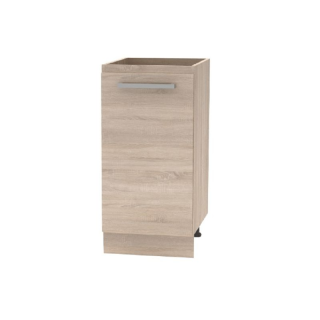 Spodná skrinka 40 1DV, dub sonoma, NOPL-054-0S, 1x dvierka