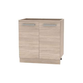Spodná skrinka 80 2DV, dub sonoma, NOPL-060-0S, 2x dvierka
