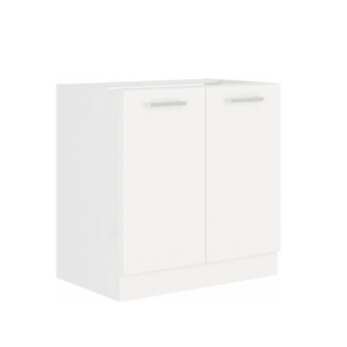 Drezová skrinka, biela, 80 ZL 2F BB, 2x dvierka