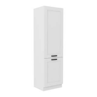 Skrinka na vstavanú chladničku, biela, 60 LO-210 2F, 2x dvierka
