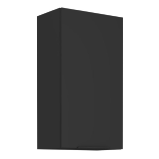 Horná skrinka, čierna, 50 G-90 1F, 1x dvierka
