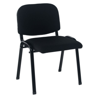 Klasická zasadacia stolička, čierna