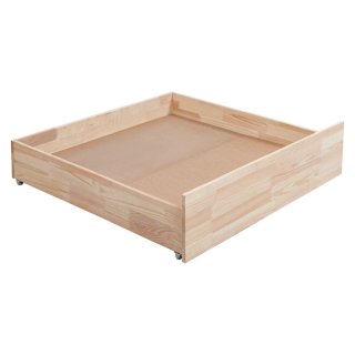 Úložný priestor pod posteľ, masív-smrek