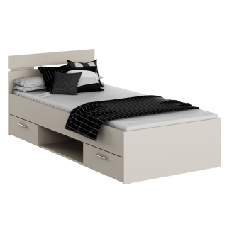 Elegantná posteľ s nádychom šarmu 90, cashmere