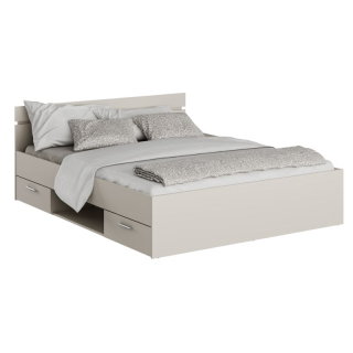 Elegantná posteľ s nádychom šarmu 160, cashmere