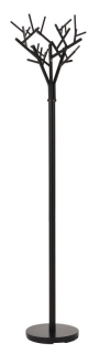Vešiak na chodbu 180 cm, čierny kov