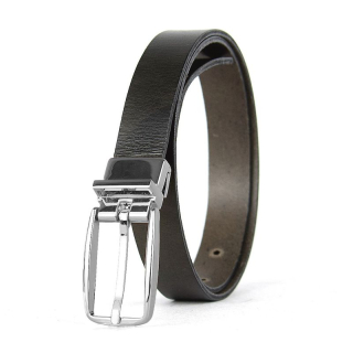 Dámsky kožený opasok PRIMEHIDE SILVER, šírka 2.5cm, Olivový