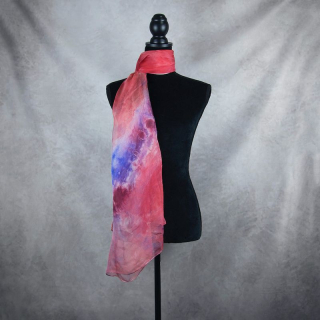 Luxusný hodvábny šál LIMITED_061 zo 100 % prírodného hodvábu, 180 x 110cm