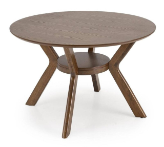 Okrúhly jedálenský stôl 120cm, orech