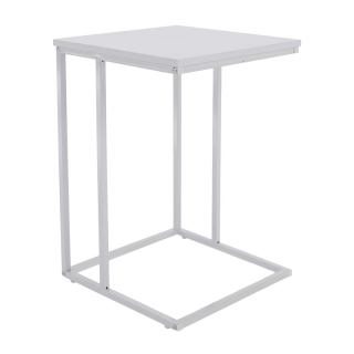 Príručný stolík v elegantnej bielej farbe