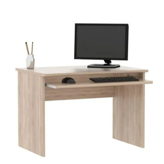 Písací stôl z kvalitnej DTD, 100cm, dub sonoma