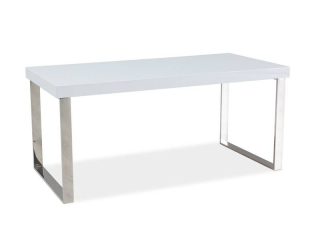 Funkčný konferenčný stolík, biely lak