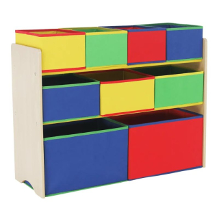 Organizér na hračky, viacfarebný